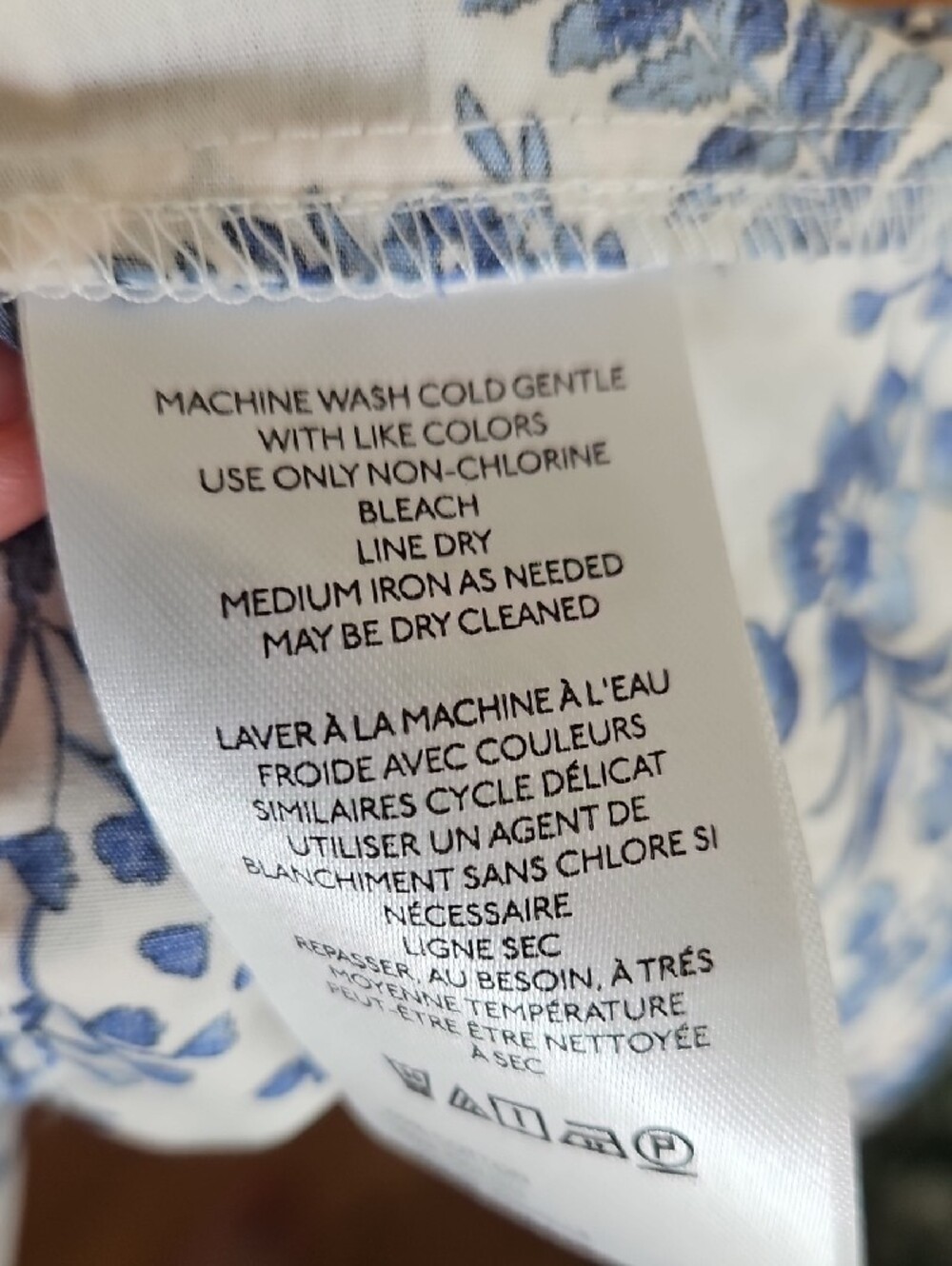 Anthropologie Somerset Maxi - M - Blue/Ivory - Picture 5 of 7